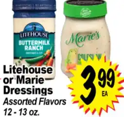 Superior Grocers Litehouse or Marie Dressings offer