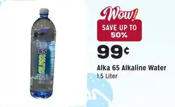 Grocery Outlet Alkaline Water offer