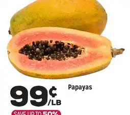 Grocery Outlet Papayas offer