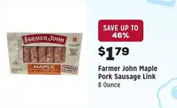 Grocery Outlet Maple Pork Sausage Link offer