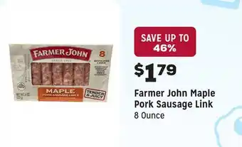 Grocery Outlet Maple Pork Sausage Link offer