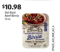 Aldi Del Real Beef Birria offer