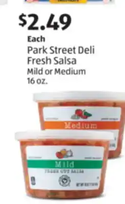 Aldi Park Street Deli Fresh Salsa offer