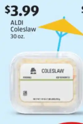 Aldi ALDI Coleslaw offer