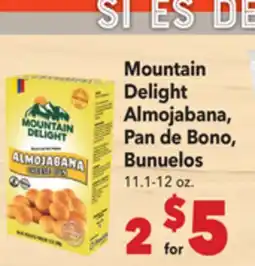 Vallarta Supermarkets Mountain Delight Almojabana, Pan de Bono, Bunuelos offer