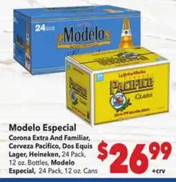 Vallarta Supermarkets Modelo Especial offer