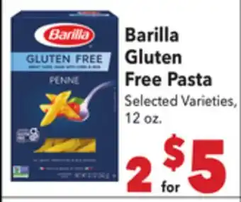 Vallarta Supermarkets Barilla Gluten Free Pasta offer