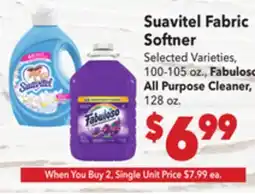 Vallarta Supermarkets Suavitel Fabric Softner offer