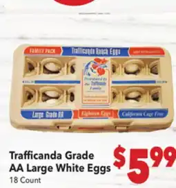 Vallarta Supermarkets Trafficanda Grade AA Large White Eggs offer