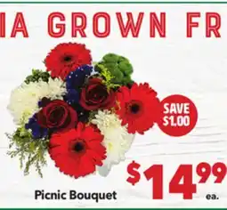 Vallarta Supermarkets Picnic Bouquet offer