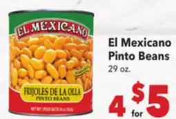 Vallarta Supermarkets El Mexicano Pinto Beans offer