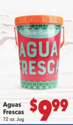 Vallarta Supermarkets Aguas Frescas offer
