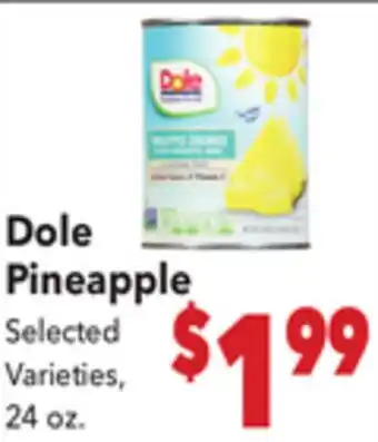 Vallarta Supermarkets Dole Pineapple offer