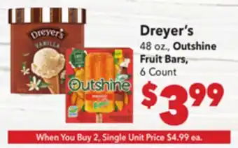 Vallarta Supermarkets Dreyer's offer