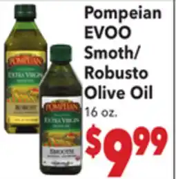 Vallarta Supermarkets Pompeian EVOO Smoth/Robusto Olive Oil offer