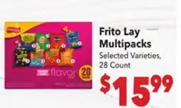 Vallarta Supermarkets Frito Lay Multipacks offer