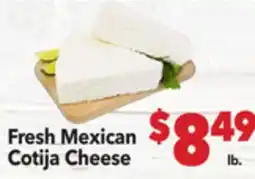 Vallarta Supermarkets Fresh Mexican Cotija Cheese offer