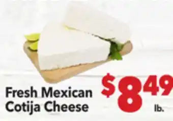 Vallarta Supermarkets Fresh Mexican Cotija Cheese offer