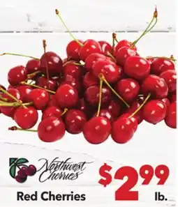 Vallarta Supermarkets Red Cherries offer