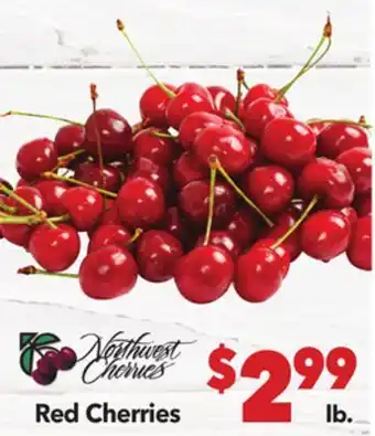 Vallarta Supermarkets Red Cherries offer