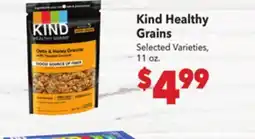 Vallarta Supermarkets Kind Healthy Grains offer