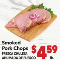 Vallarta Supermarkets Smoked Pork Chops /FRESCA CHULETA AHUMADA DE PUERCO offer