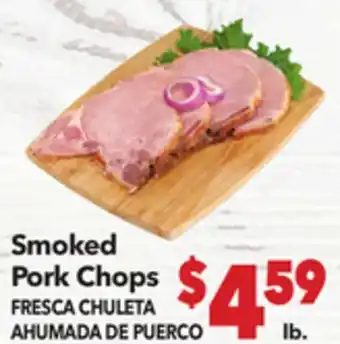 Vallarta Supermarkets Smoked Pork Chops /FRESCA CHULETA AHUMADA DE PUERCO offer