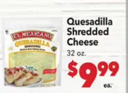 Vallarta Supermarkets Quesadilla Shredded Cheese offer