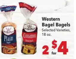 Vallarta Supermarkets Western Bagel Bagels offer