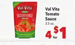 Vallarta Supermarkets Val Vita Tomato Sauce offer