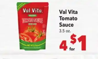 Vallarta Supermarkets Val Vita Tomato Sauce offer