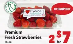Vallarta Supermarkets Premium Fresh Strawberries offer