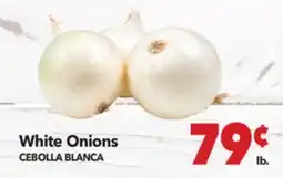 Vallarta Supermarkets White Onions / CEBOLLA BLANCA offer