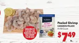 Vallarta Supermarkets Peeled Shrimp / CAMARON PELADO offer