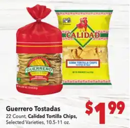 Vallarta Supermarkets Guerrero Tostadas offer