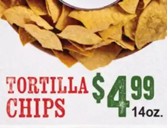 Vallarta Supermarkets TORTILLA CHIPS offer