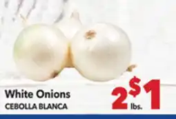 Vallarta Supermarkets White Onions / CEBOLLA BLANCA offer