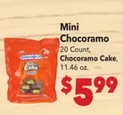 Vallarta Supermarkets Mini Chocoramo offer