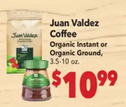 Vallarta Supermarkets Juan Valdez Coffee offer