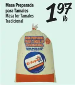 El Super Fresh Masa for Tamales Tradicional offer