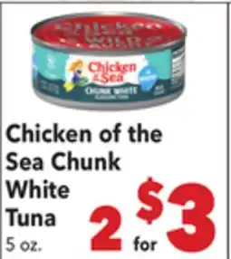 Vallarta Supermarkets Chicken of the Sea Chunk White Tuna offer