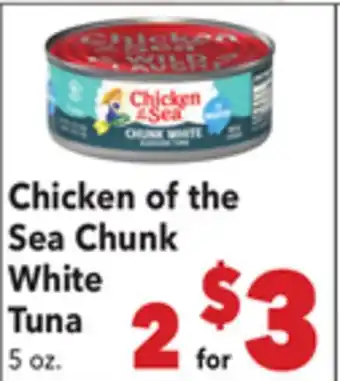 Vallarta Supermarkets Chicken of the Sea Chunk White Tuna offer