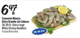 El Super Fresh Extra Large White Shrimp Headless offer