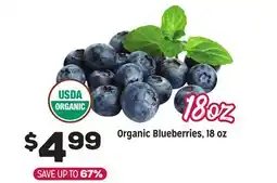 Grocery Outlet Organic Blueberries offer