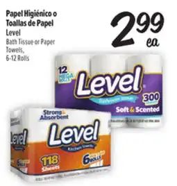 El Super Fresh Level Bath Tissue or Paper Towels offer