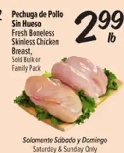 El Super Fresh Fresh Boneless Skinless Chicken Breast offer