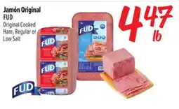 El Super Fresh FUD Original Cooked Ham, Regular or Low Salt offer