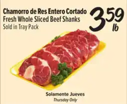 El Super Fresh Fresh Whole Sliced Beef Shanks offer