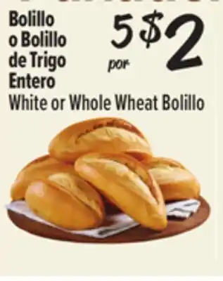 El Super Fresh White or Whole Wheat Bolillo offer