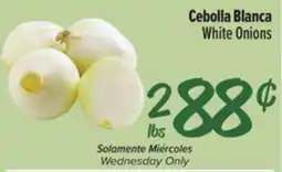 El Super Fresh White Onions offer